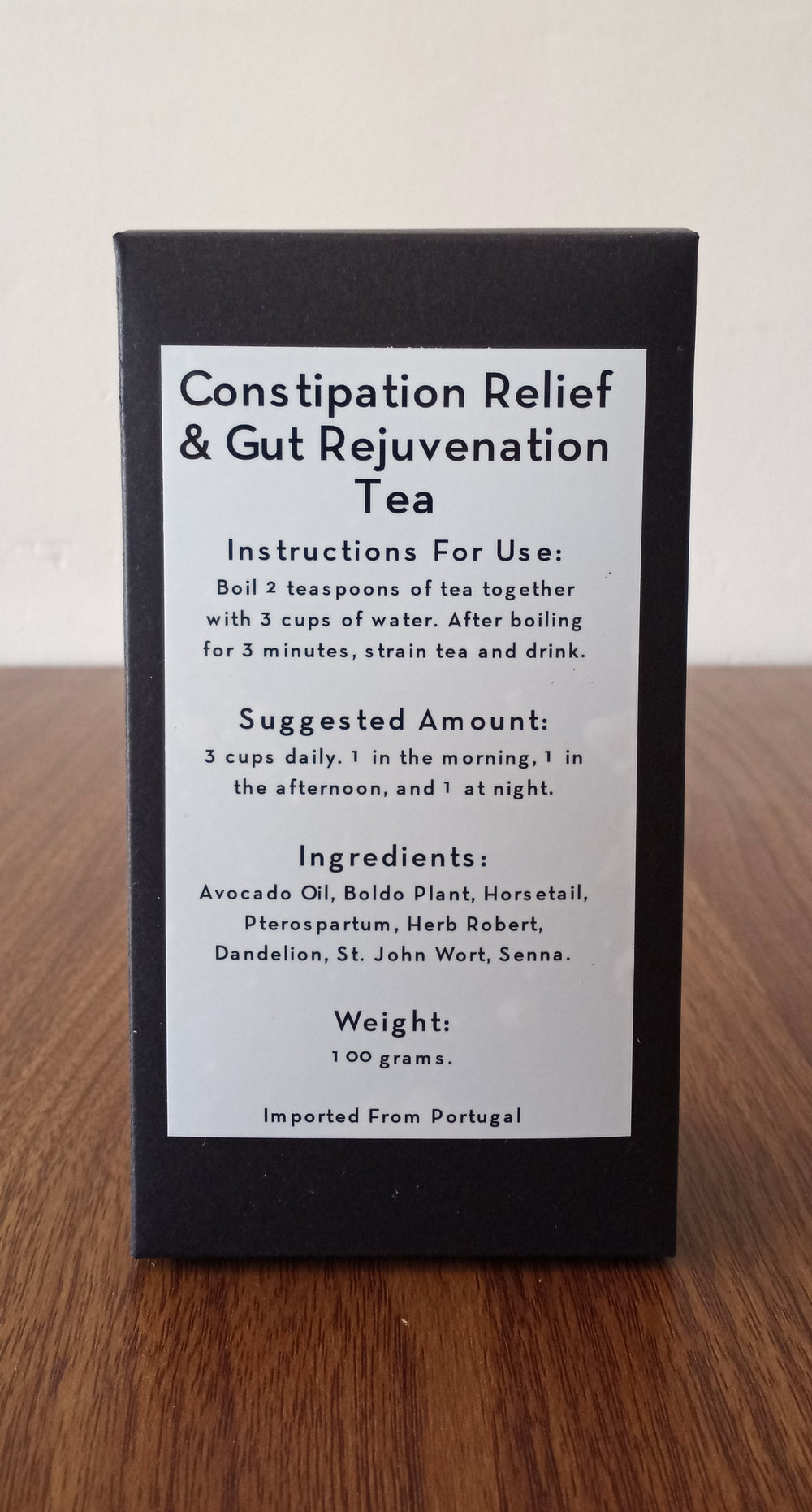 Gut Rejuvenation Health Tea & Constipation Relief