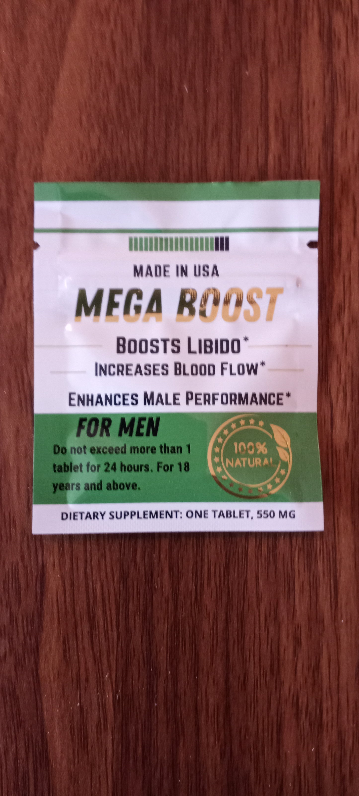 
                  
                    Mega Boost - All Natural Supplement for Male Libido
                  
                